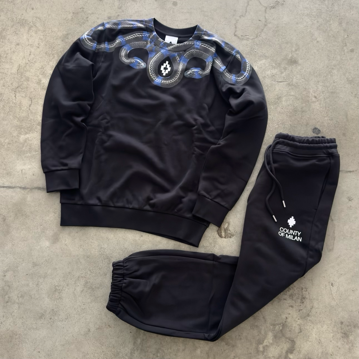 Tuta Marcelo Burlon 2027 Nero 115