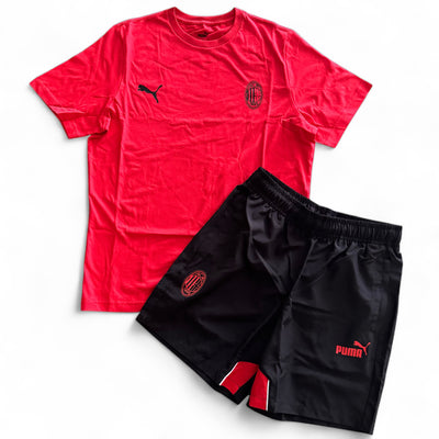 Outfit Puma Milan Rosso/Nero