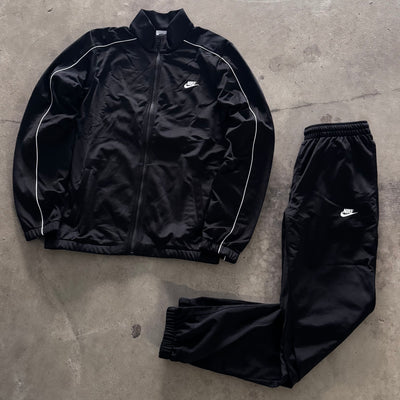 Tuta Nike Club Felpato Nero