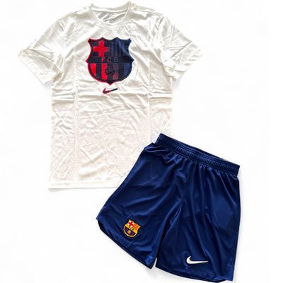 Outfit Nike Barcellona Bianco/Blu