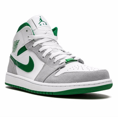 Air Jordan 1 Mid Grey Green