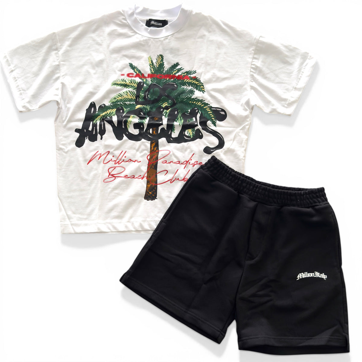 Outfit Million Palme Bianco/Nero