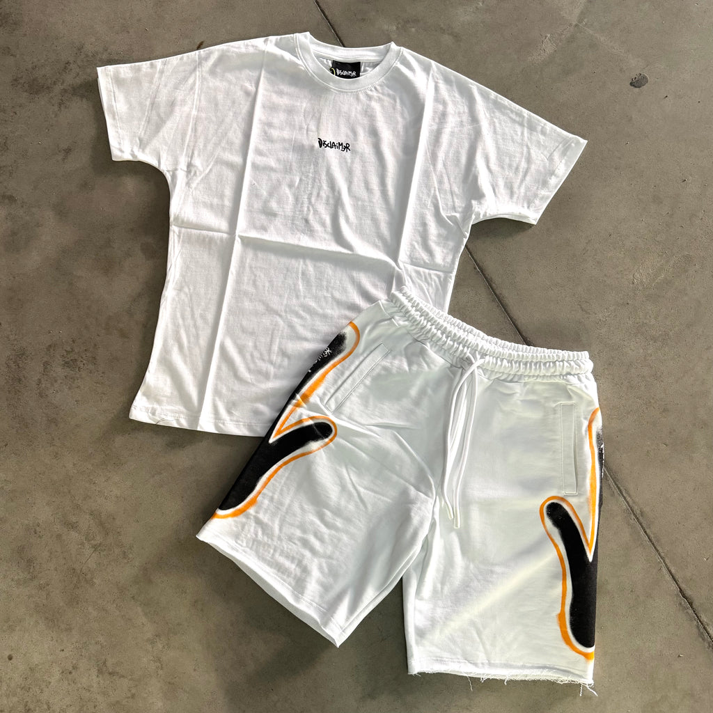 Outfit Disclaimer Bianco/Nero