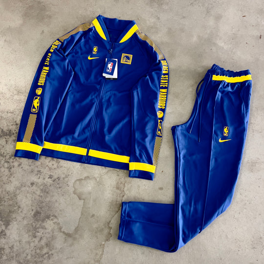 golden state warriors nike men's nba tracksuit