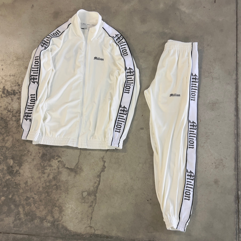 Tuta Million in Ciniglia Bianco Reflective