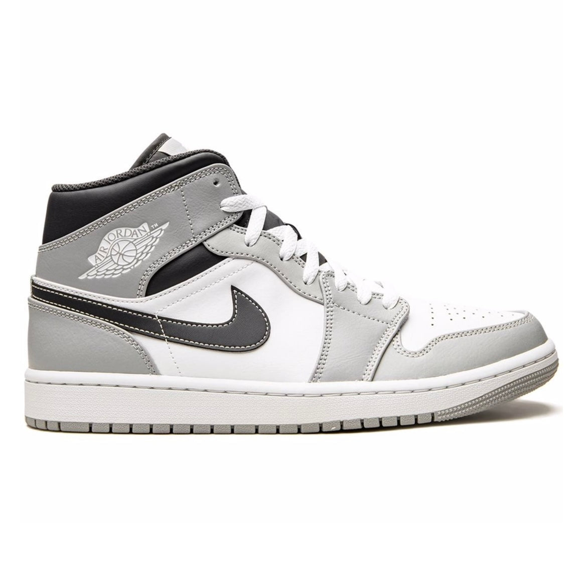 Air Jordan 1 Mid Light Smoke Grey Anthracite