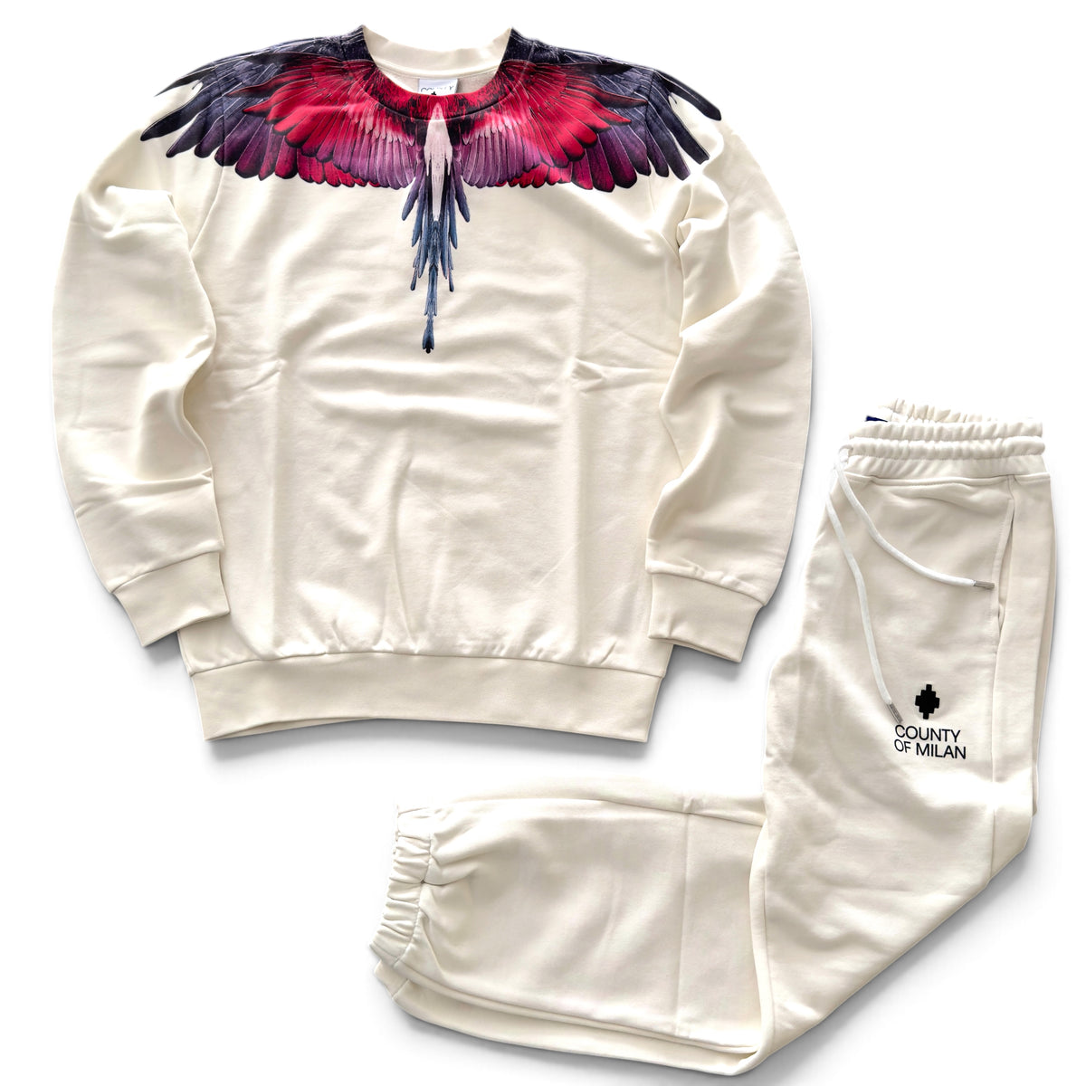 Tuta Marcelo Burlon 2027 Bianco 061