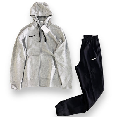 Tuta Nike con Zip Grigio/Nero