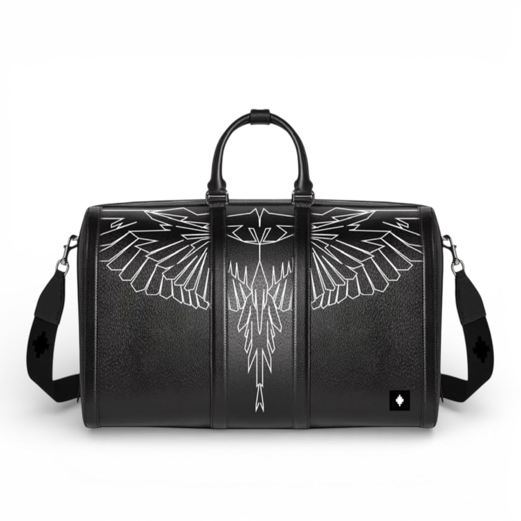 Valigia Marcelo Burlon XXL Nero/Bianco 131