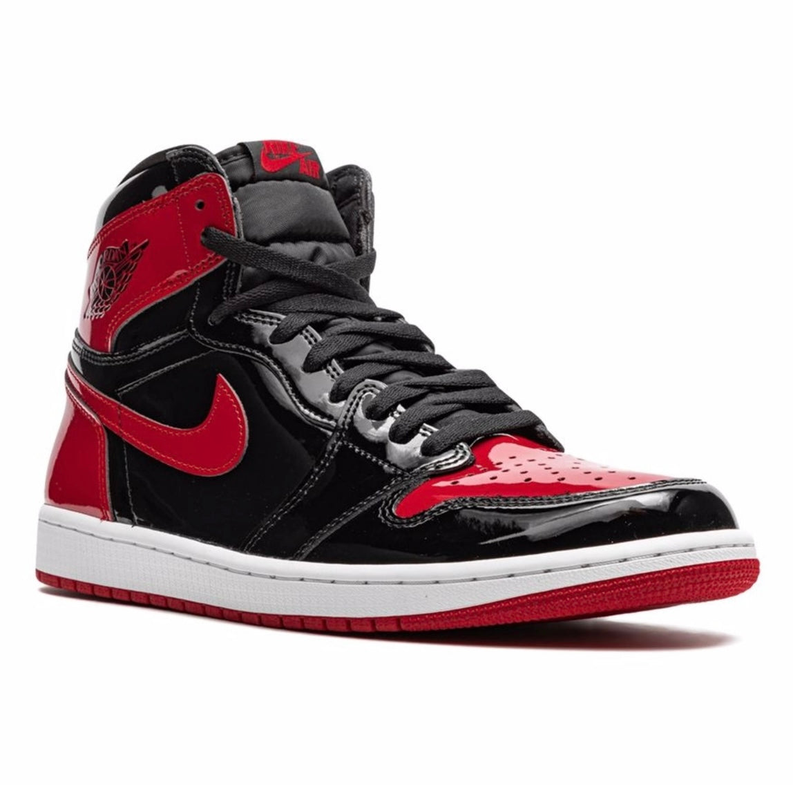 Air Jordan 1 High Patent Bred