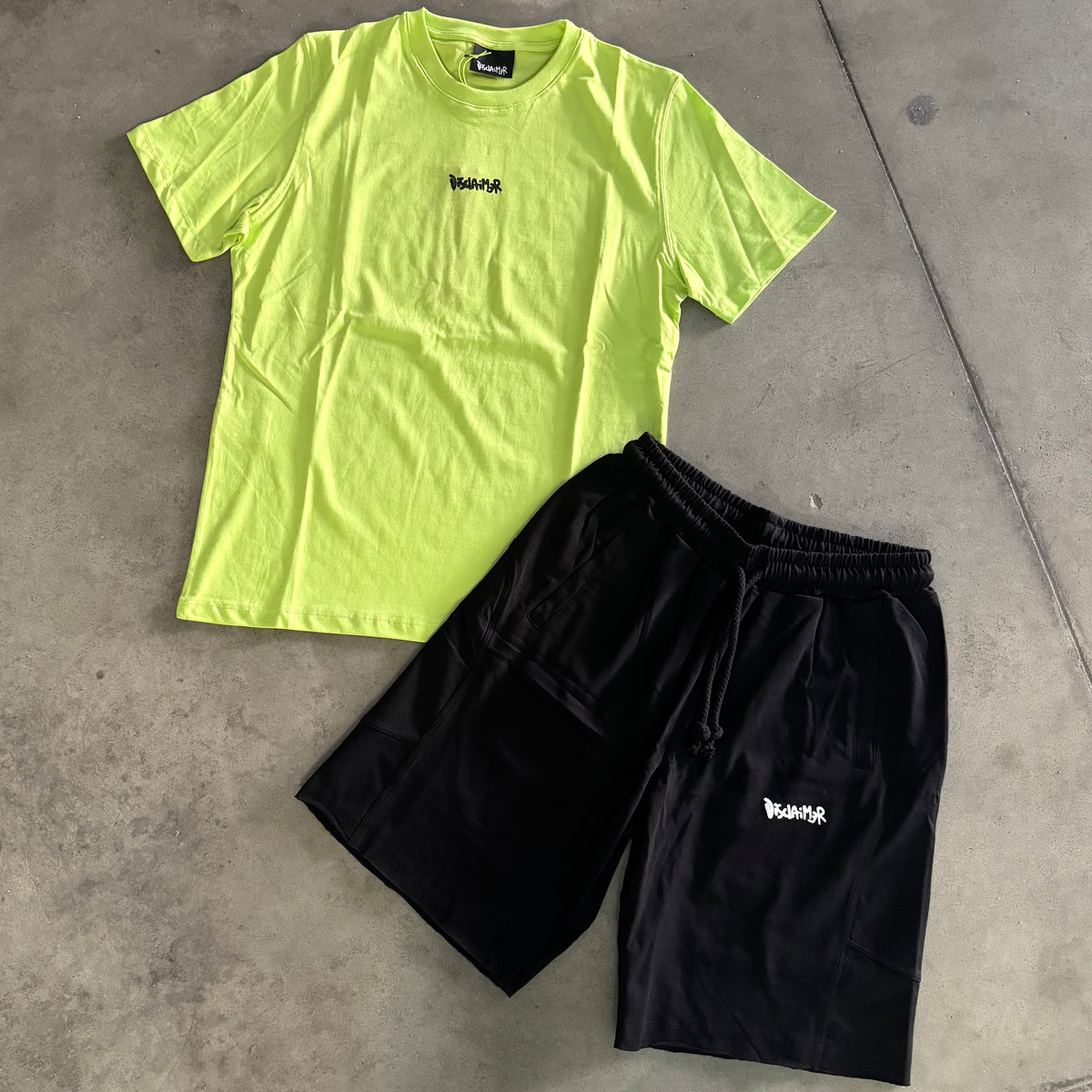 Outfit Disclaimer Giallo Lime/Nero