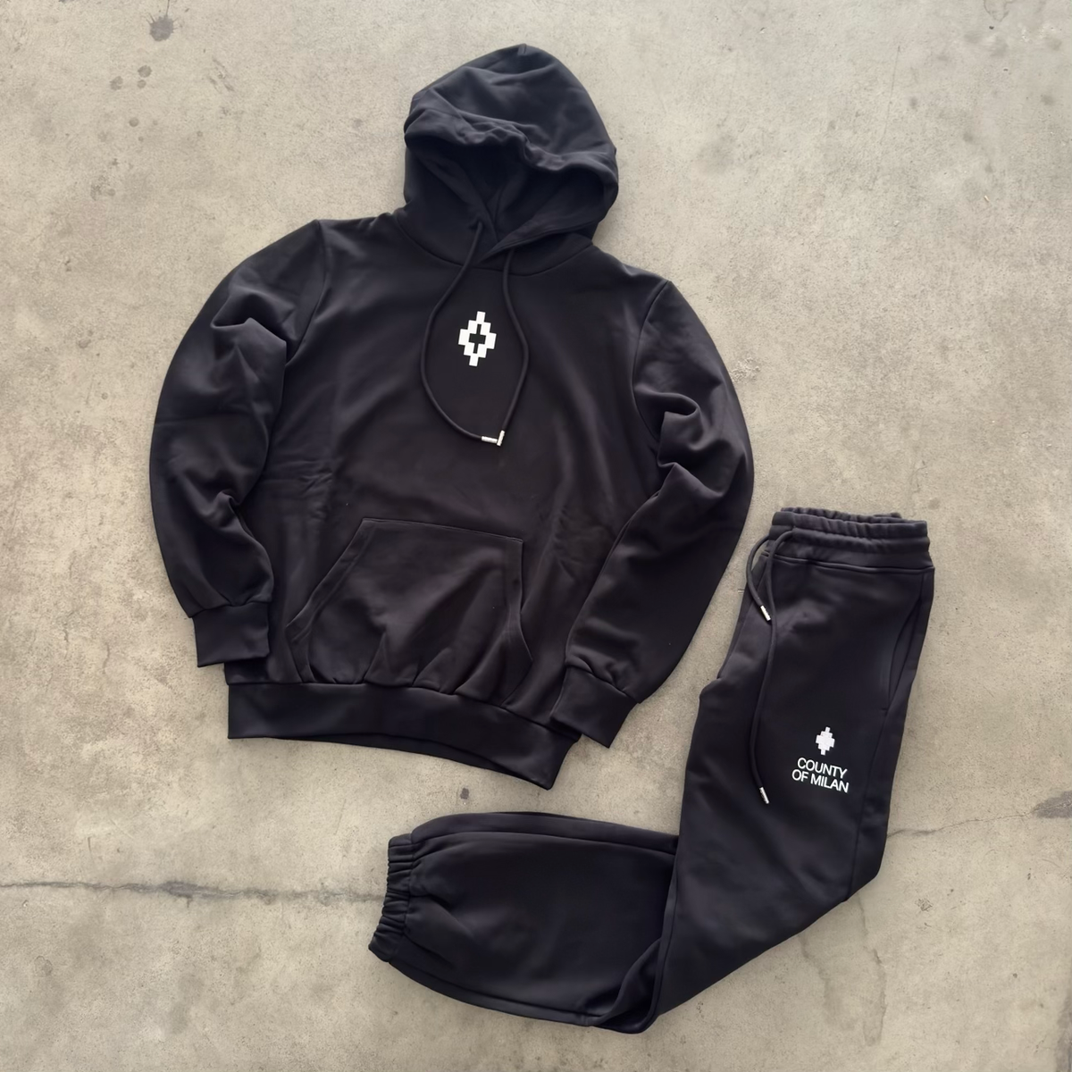 Tuta Marcelo Burlon 2027 Nero 101
