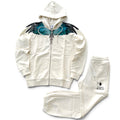 Tuta Marcelo Burlon 2027 Bianco Zip 054