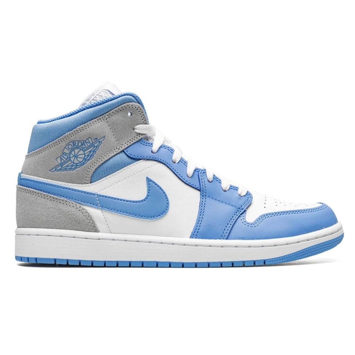 Air Jordan 1 Mid University Blue Grey