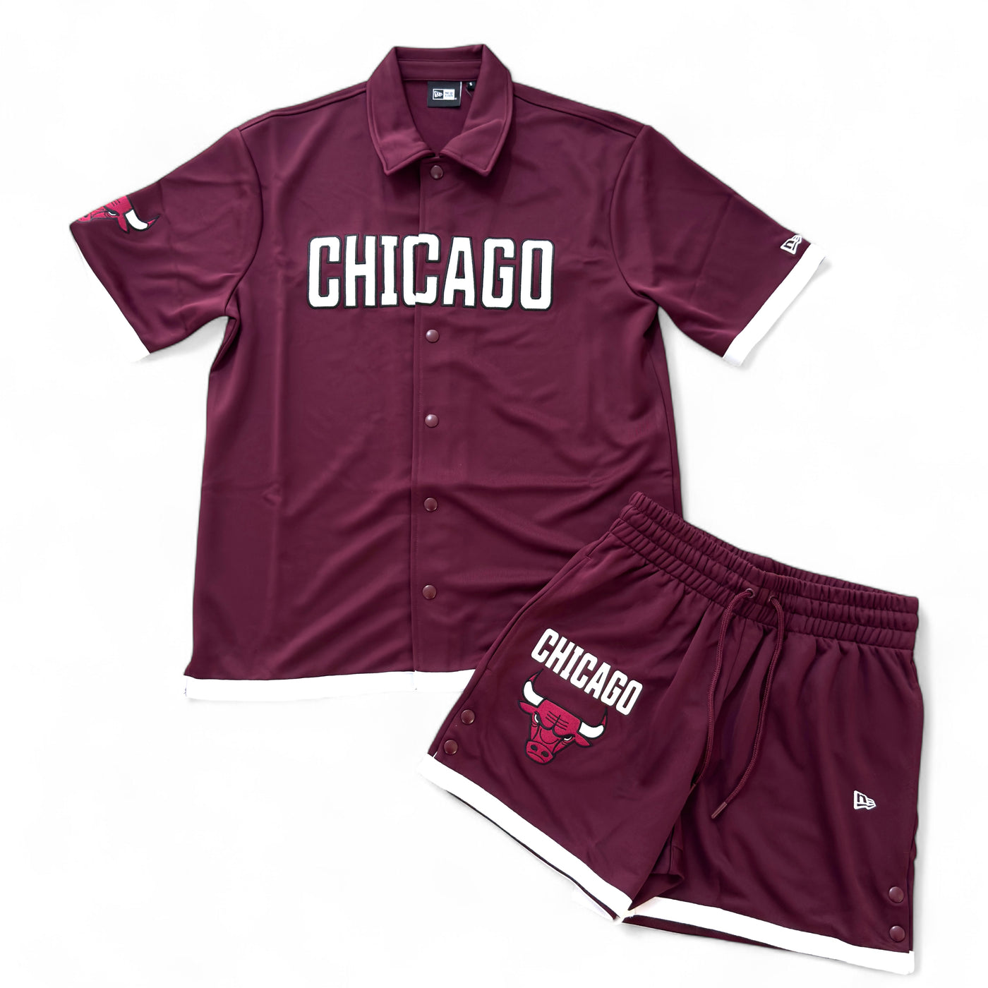 Outfit New Era Chicago Bulls Camicia