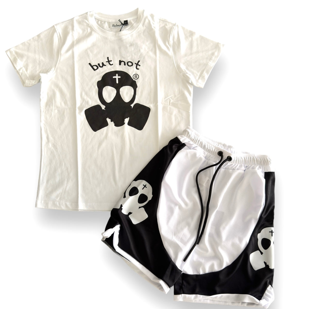 Outfit But Not Logo Basket Bianco