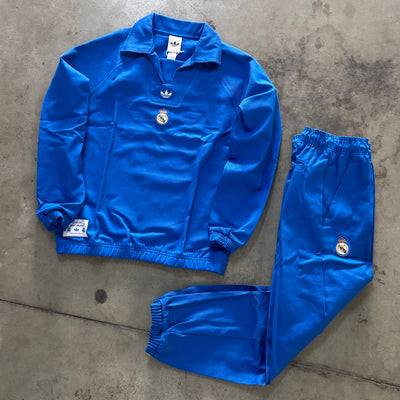 Tuta Adidas Real Madrid Icon Drill Azzurro