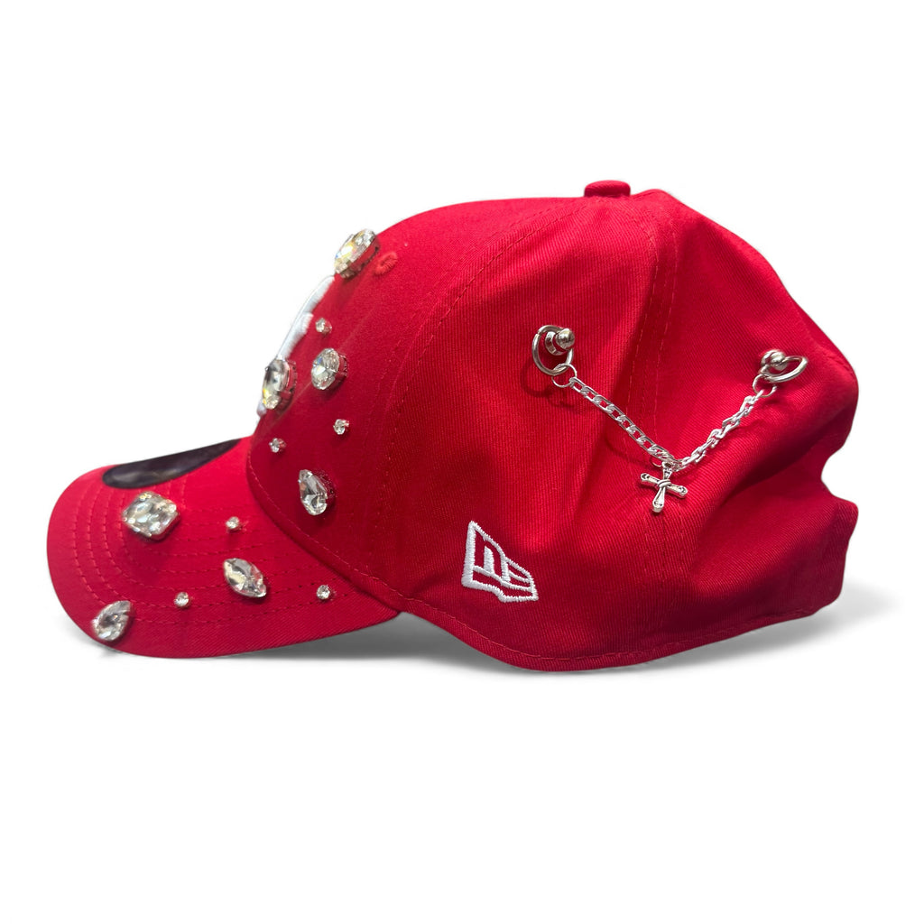Cappellino New Era NY Custom Rosso