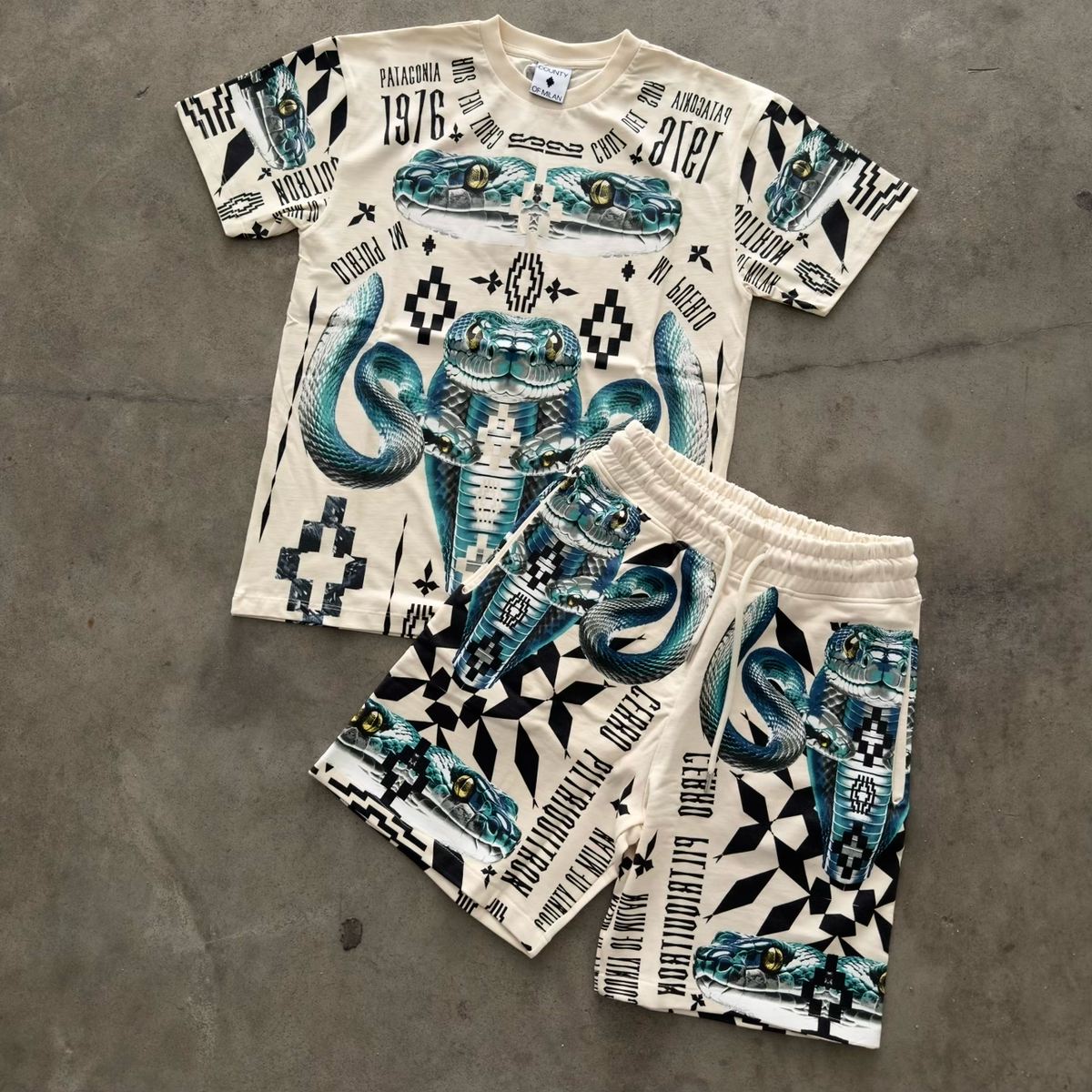 Outfit Marcelo Burlon Bianco 037