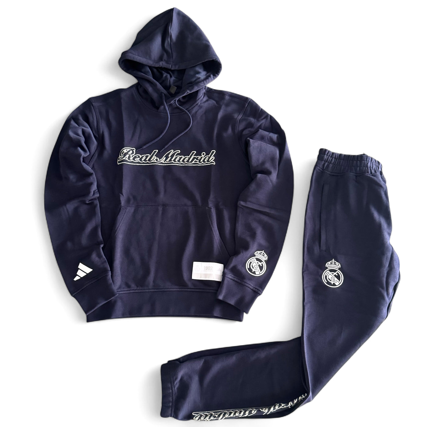 Tuta Adidas Real Madrid Blu in Cotone