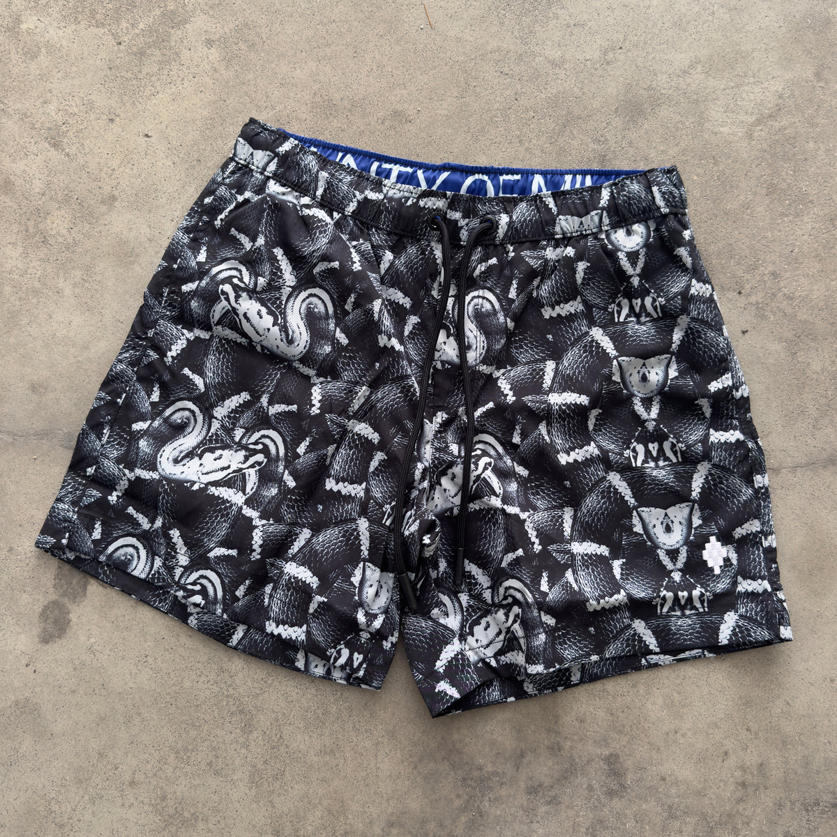 Costume Marcelo Burlon Nero Snake 648