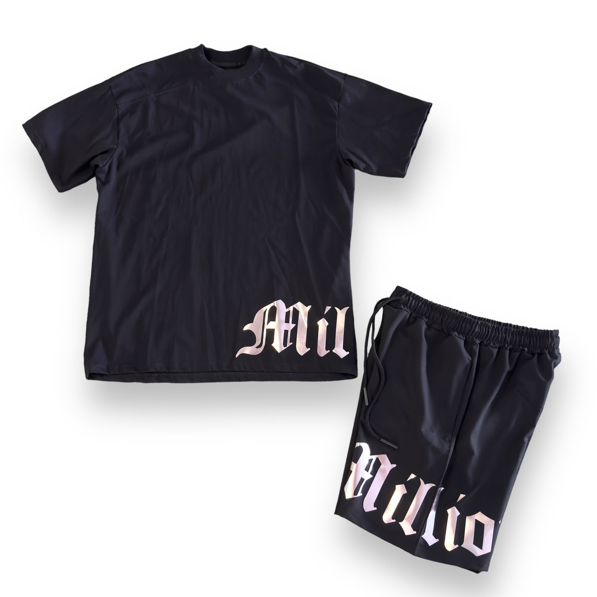 Outfit Million Rainbow Nero Rosé