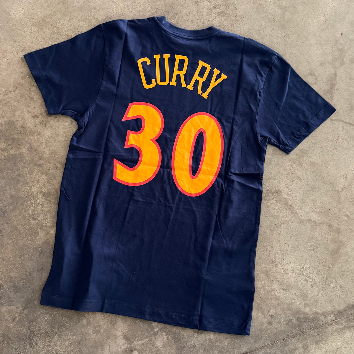 T-shirt Mitchell And Ness Golden State Warrios Stephen Curry