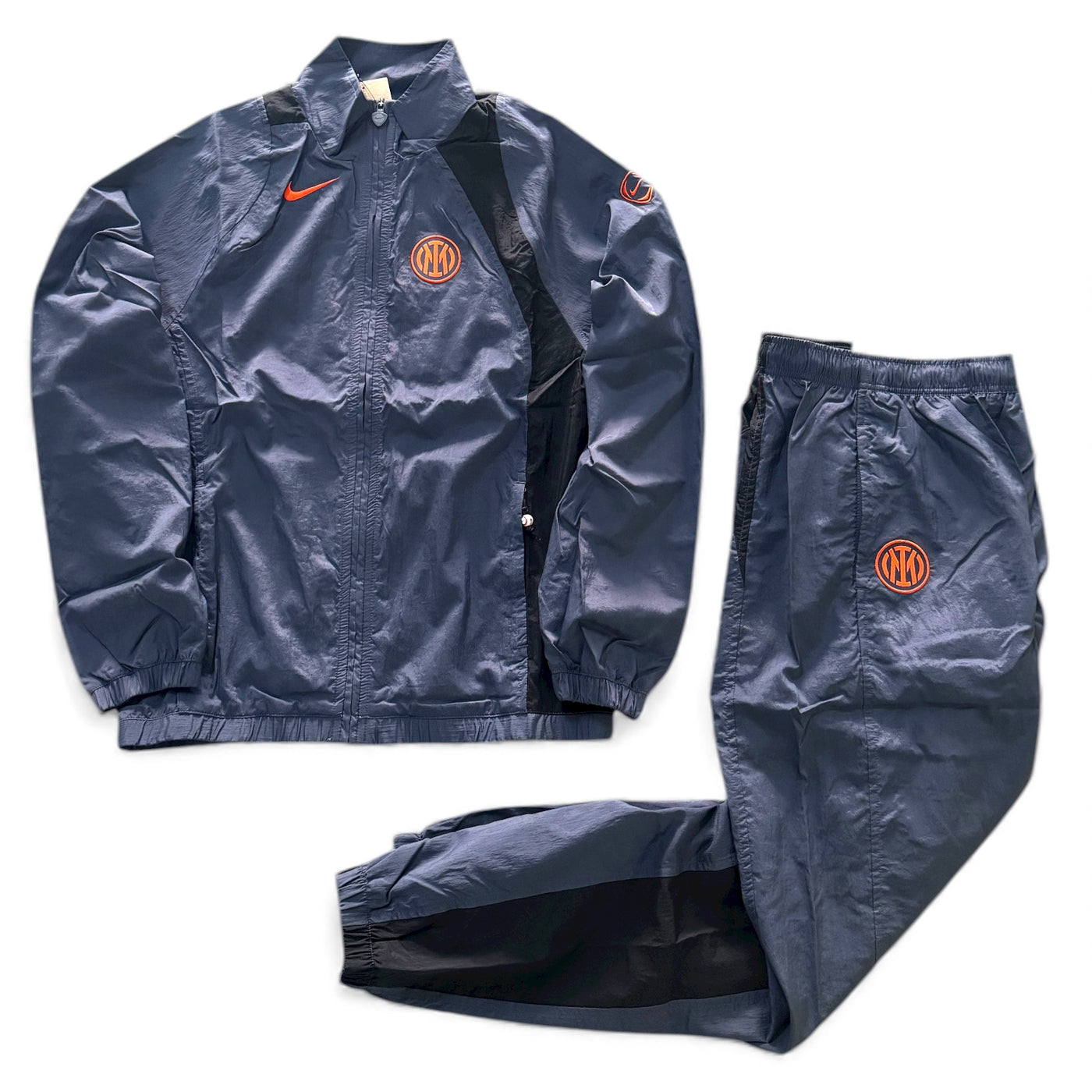 Tuta Nike T90 Inter con Zip Blu