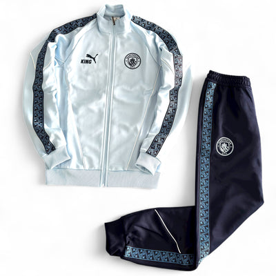 Tuta Puma King Manchester City Azzurro/Blu