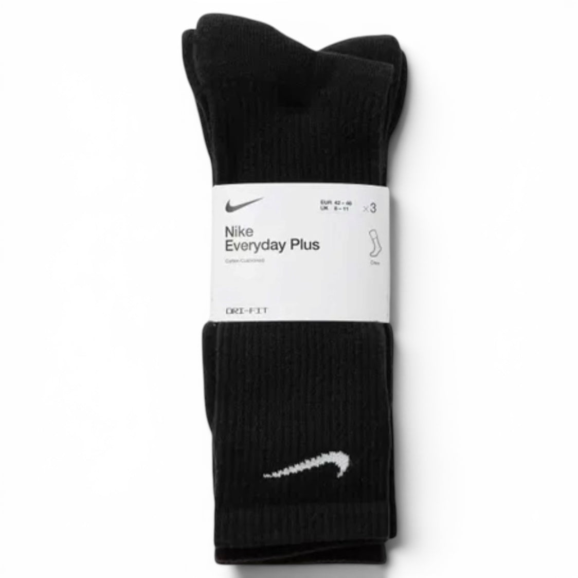 Calzini Nike Nero (3 paia)