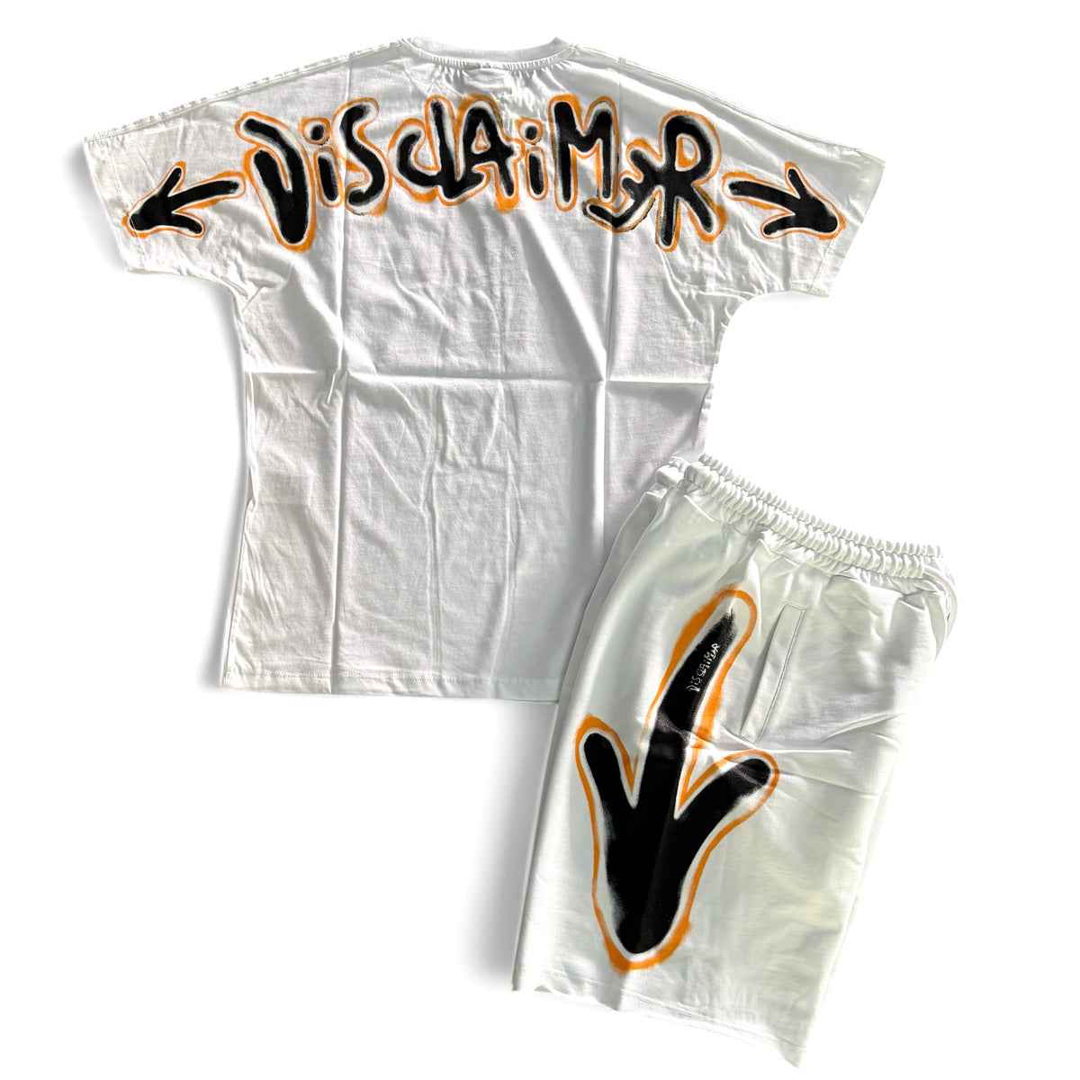 Outfit Disclaimer Bianco/Nero