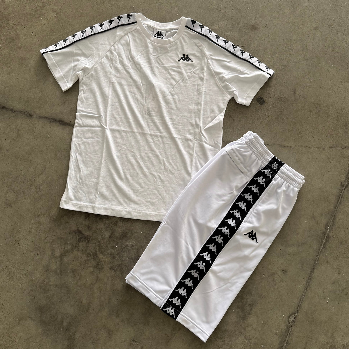 Outfit Kappa Coen Bianco