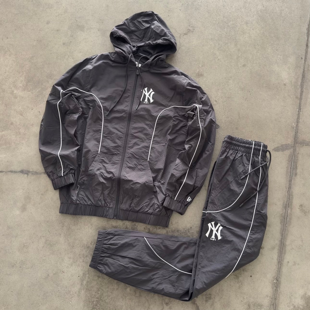 Tuta New Era NY Grigio Piping