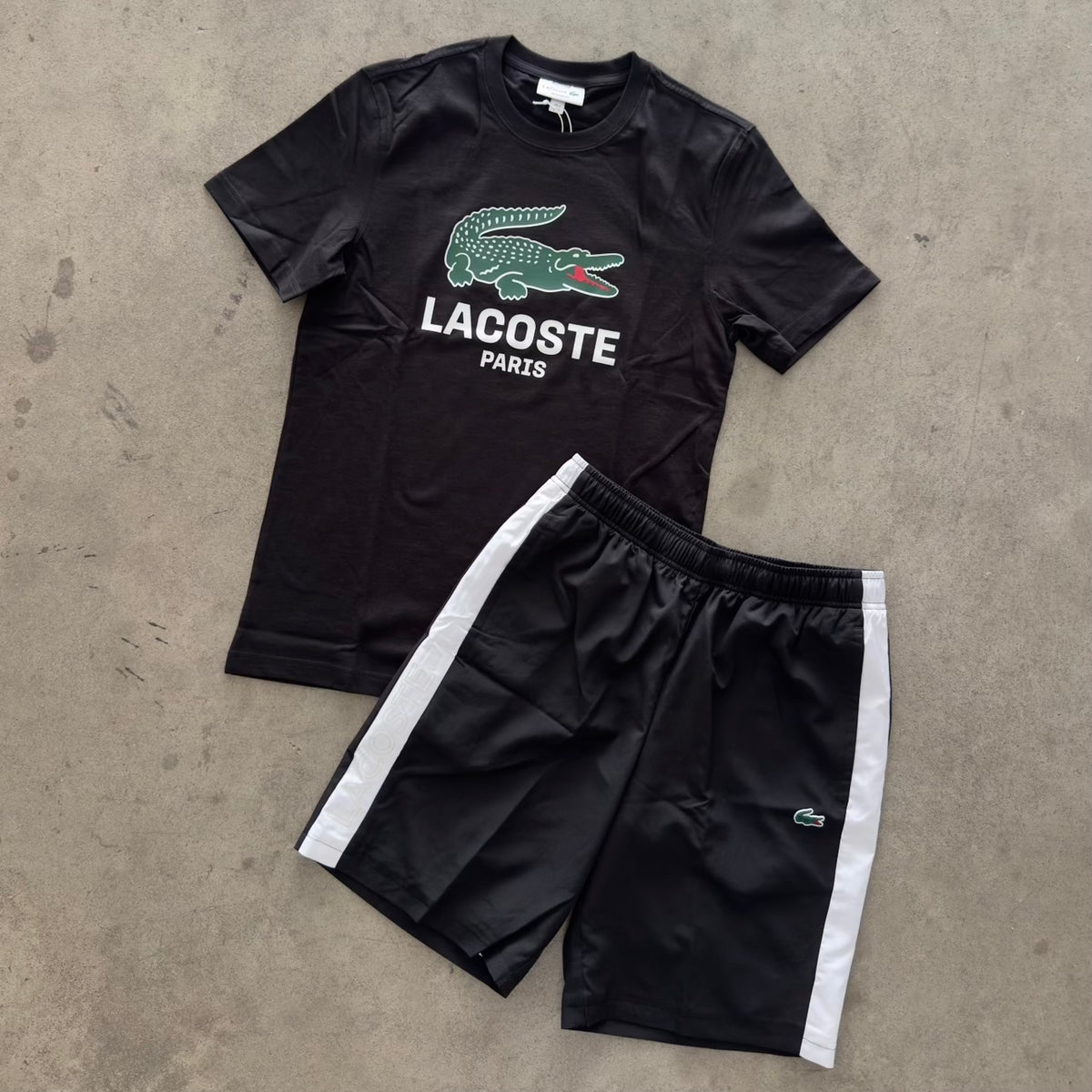 Outfit Lacoste Nero