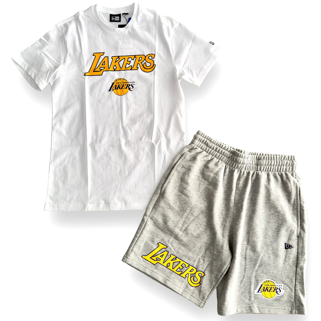 Outfit New Era Lakers Bianco/Grigio