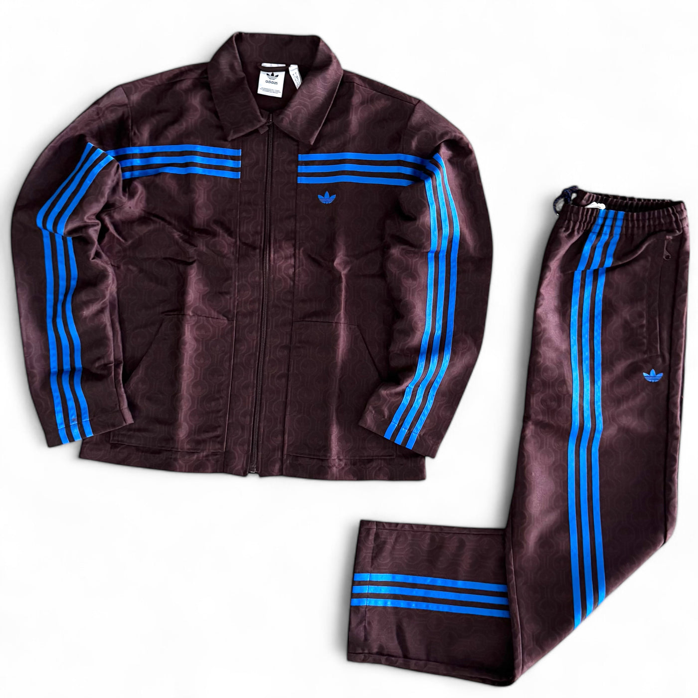 Tuta Adidas Marrone 70s Club