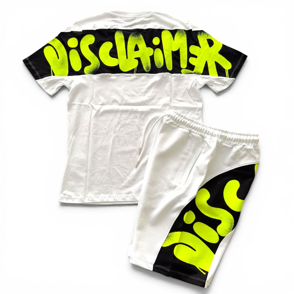 Outfit Disclaimer Bianco/Giallo 2026