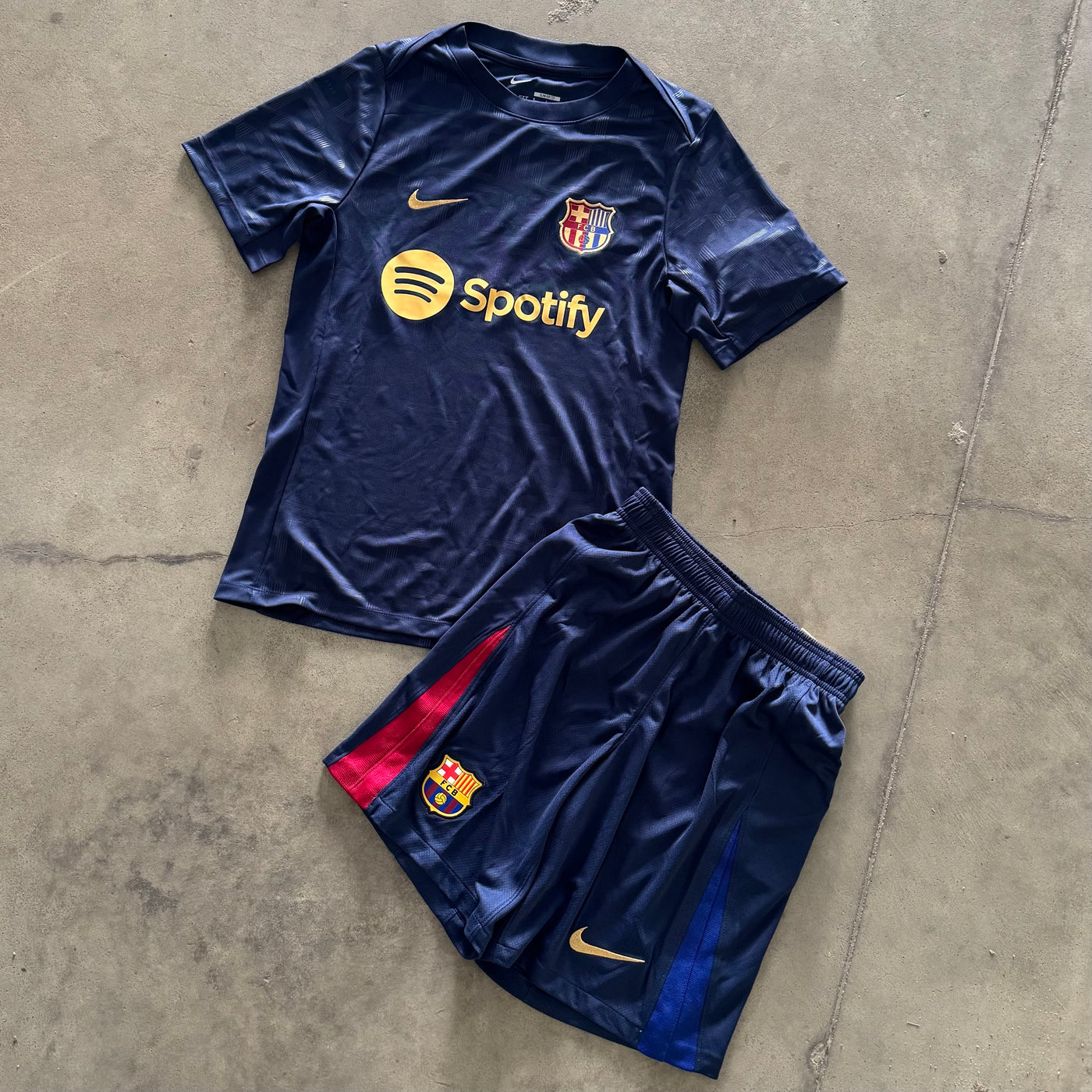 Outfit Nike Barcellona Blu