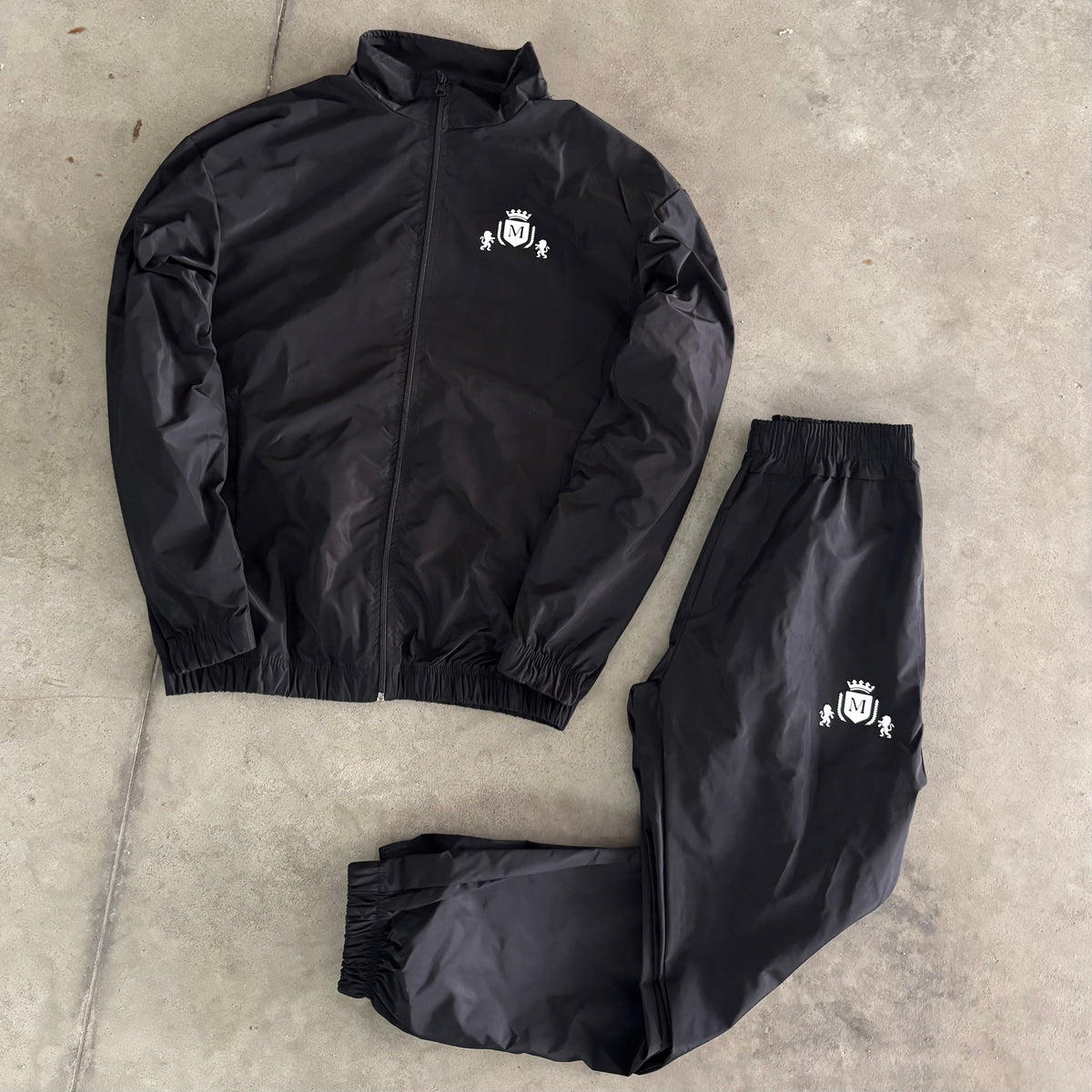 Tuta Million Tech Nero/Bianco