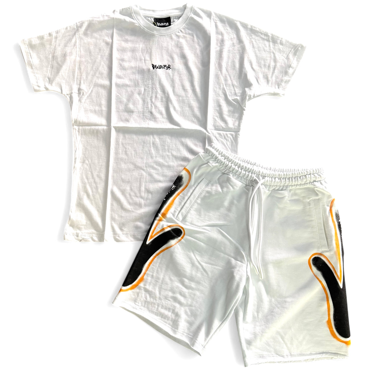 Outfit Disclaimer Bianco/Nero