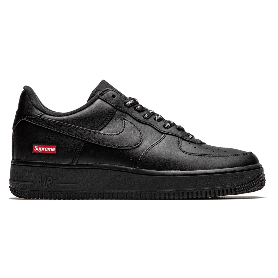 Air Force 1 Low Black Supreme