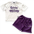 Outfit Million Societas Bianco/Viola