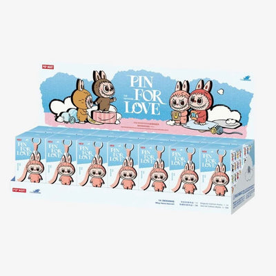 Pop Mart Labubu Pin For Love The Monsters (N-Z) (14 Blind Box)
