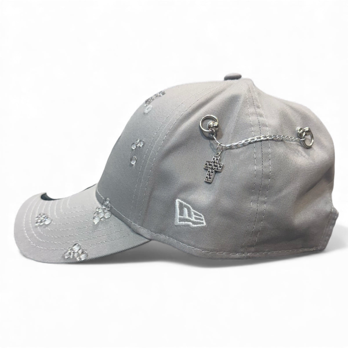 Cappellino New Era NY Custom Grigio