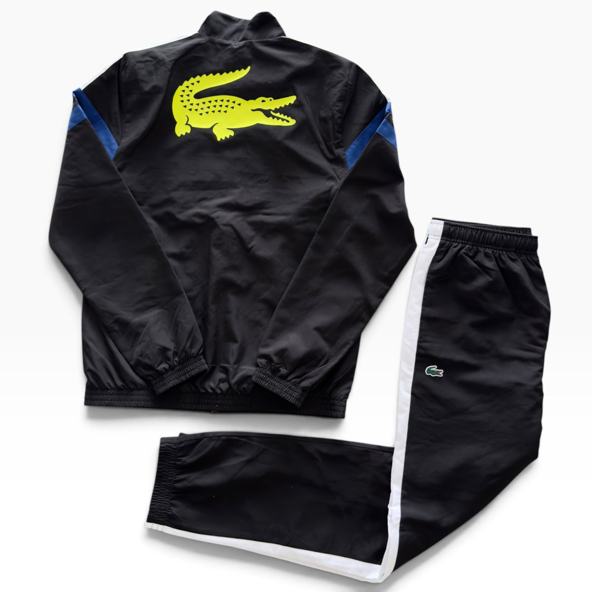 Tuta Lacoste Nero/Blu