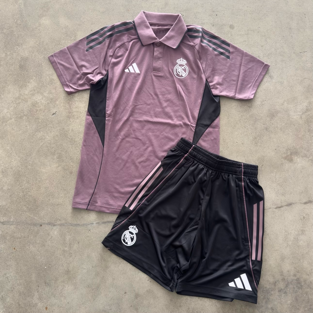 Outfit Adidas Real Madrid Polo Viola