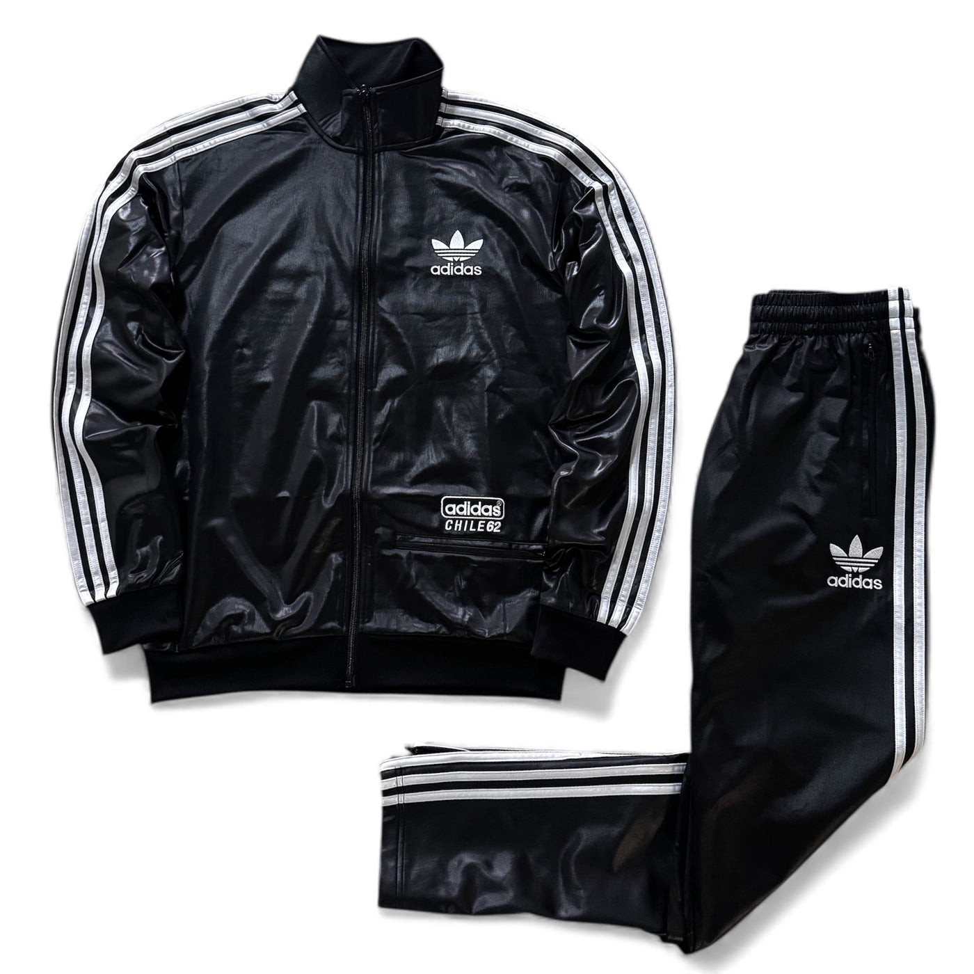 Tuta Adidas Chile 62 Nero/Silver