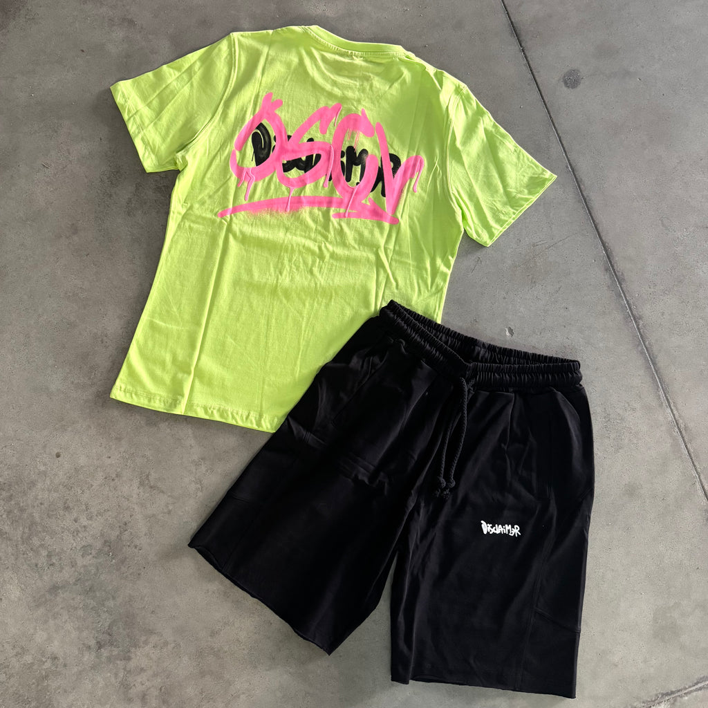 Outfit Disclaimer Giallo Lime/Nero