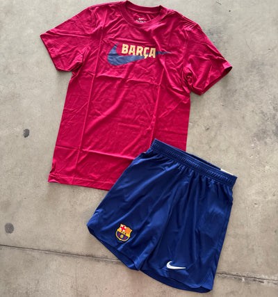 Outfit Nike Barcellona Rosso/Blu