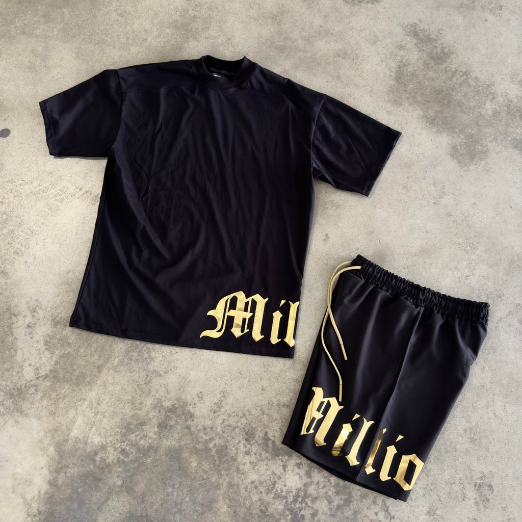 Outfit Million Nero/Oro